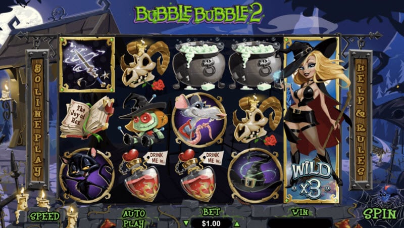Double the Magic, Double the Wins in Bubble Bubble 2 Slot