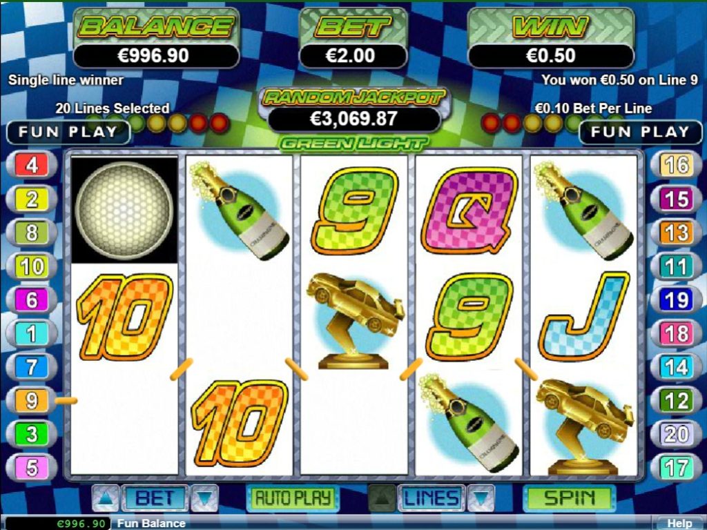Feel the Thrill of the Track with Green Light Slot 3