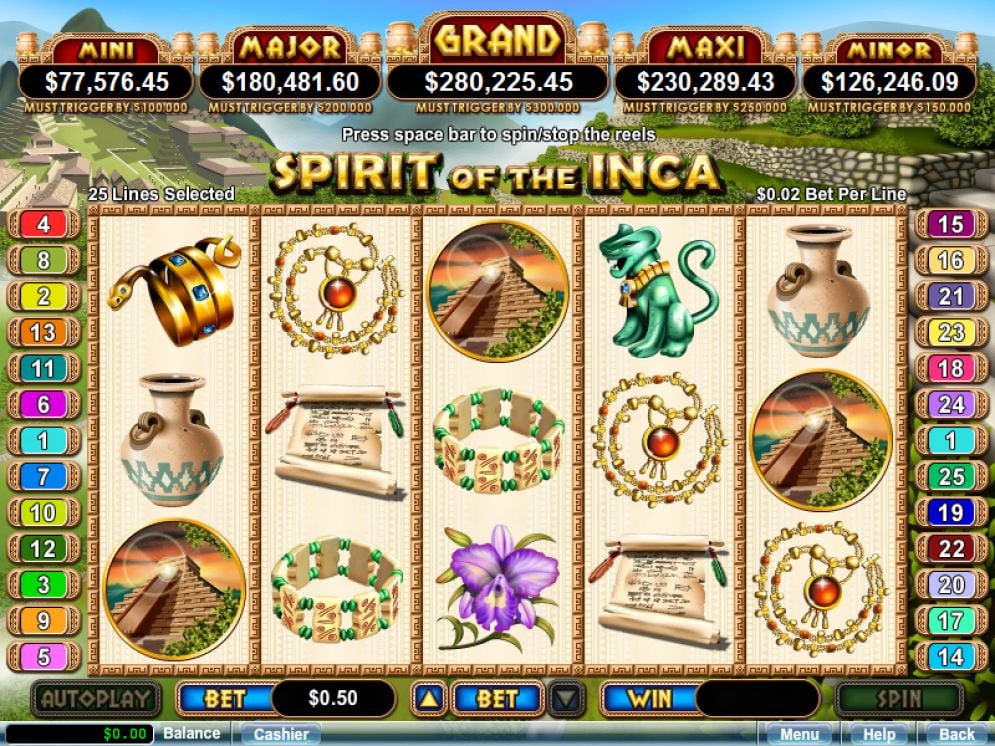 Awaken Ancient Riches with Spirit of the Inca Slot 3