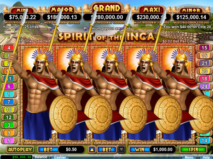 Awaken Ancient Riches with Spirit of the Inca Slot