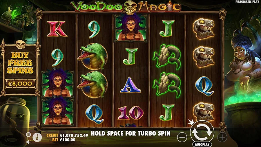 Conjure Up Big Wins with Voodoo Magic Slot 2